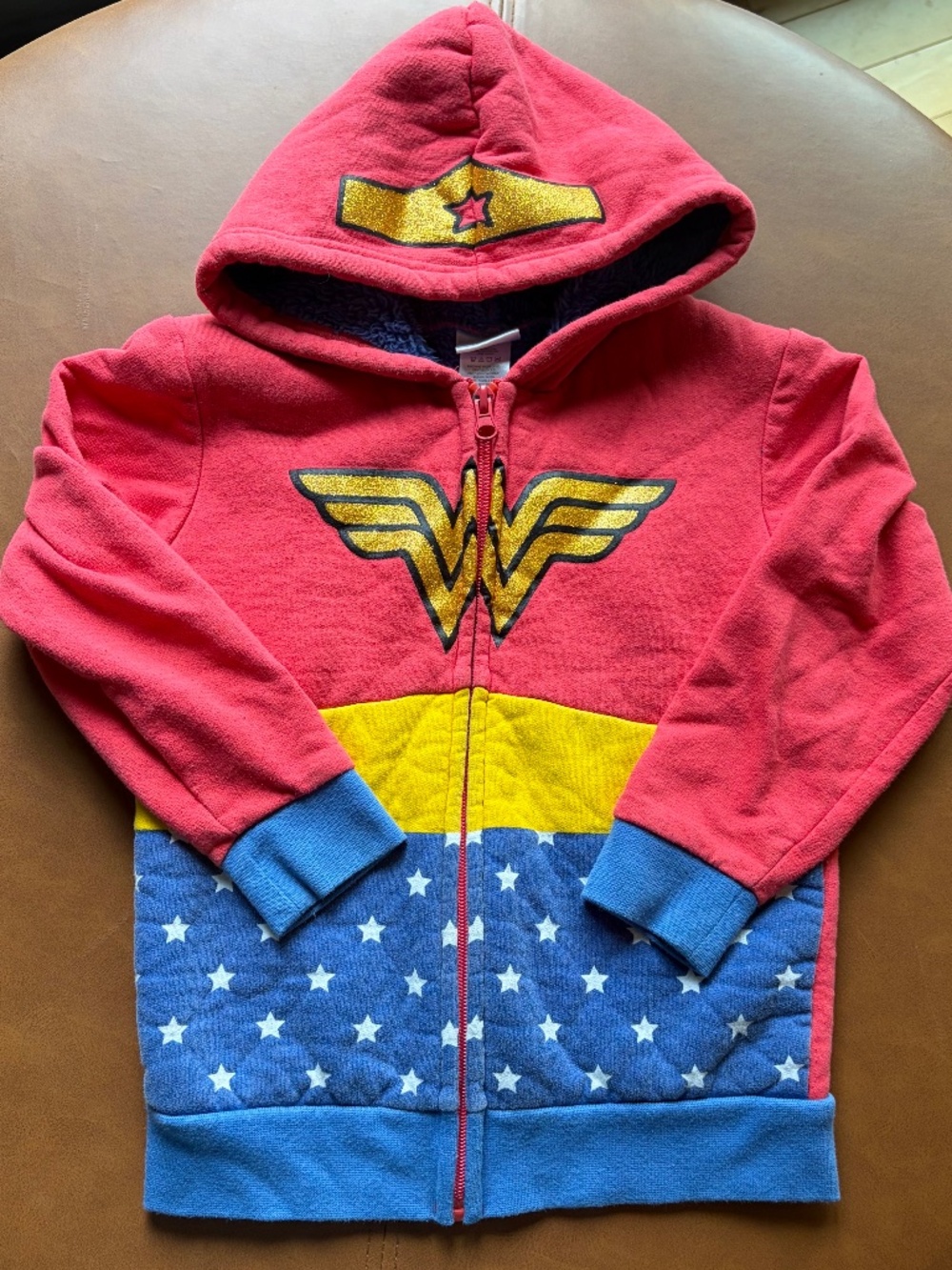 DC Comics Wonder Woman full-zip hoodie Costume Halloween dress-up toddler 5T
